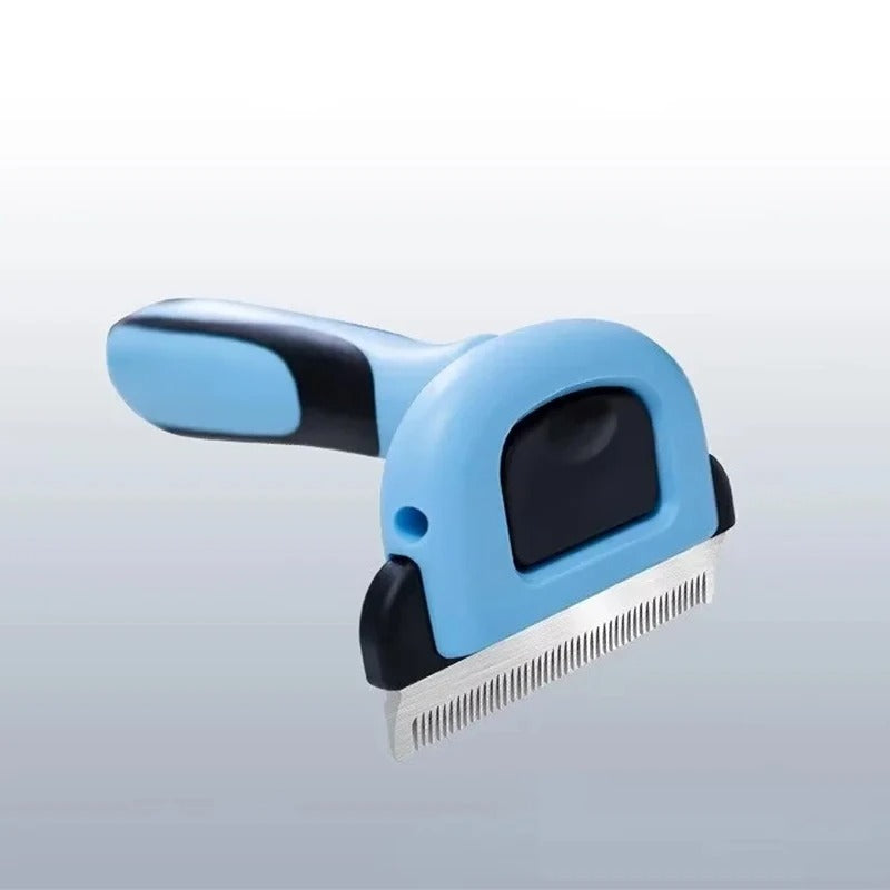 Cat Brush Grooming Tool With Detachable Clipper For Pet Hair Removal