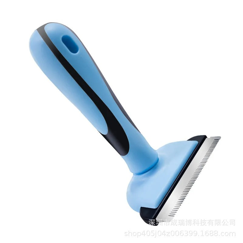 Cat Brush Grooming Tool With Detachable Clipper For Pet Hair Removal